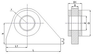 Обухи такелажные (ОСТ5.2045-79)