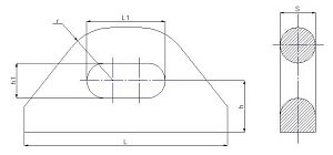 Обухи такелажные (ОСТ5.2045-79)